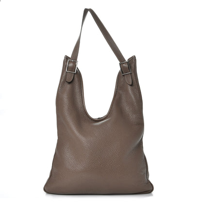 Hermes Taurillon Clemence Massai PM Etoupe 1 of 13