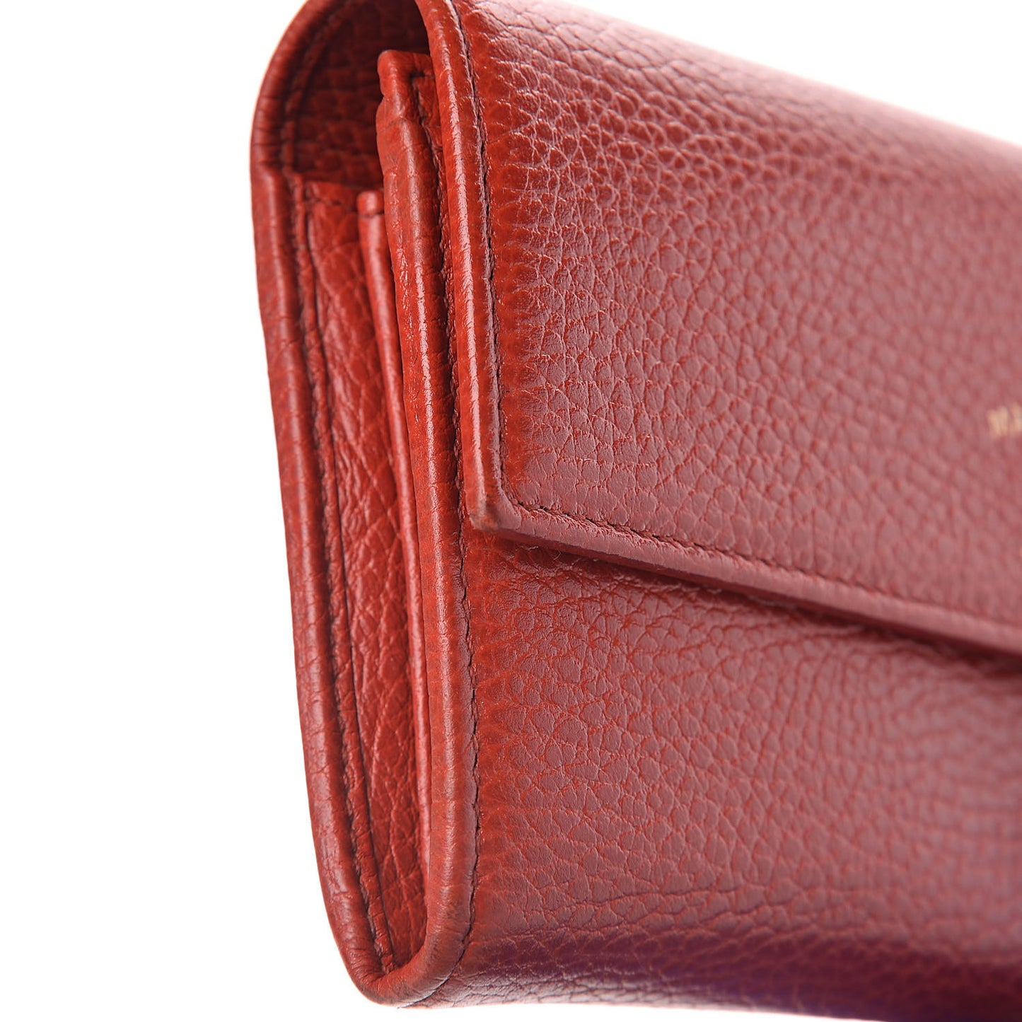 Dollar Calfskin Swing Continental Wallet Oxidation
