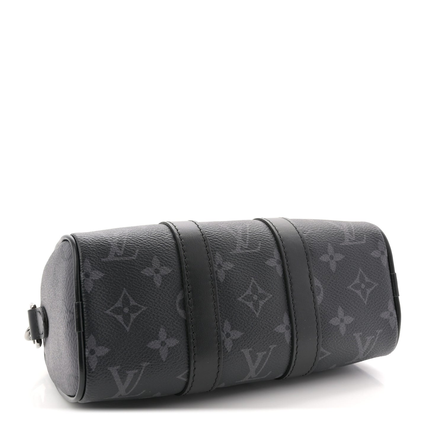 Reverse Monogram Eclipse Keepall XS Black
