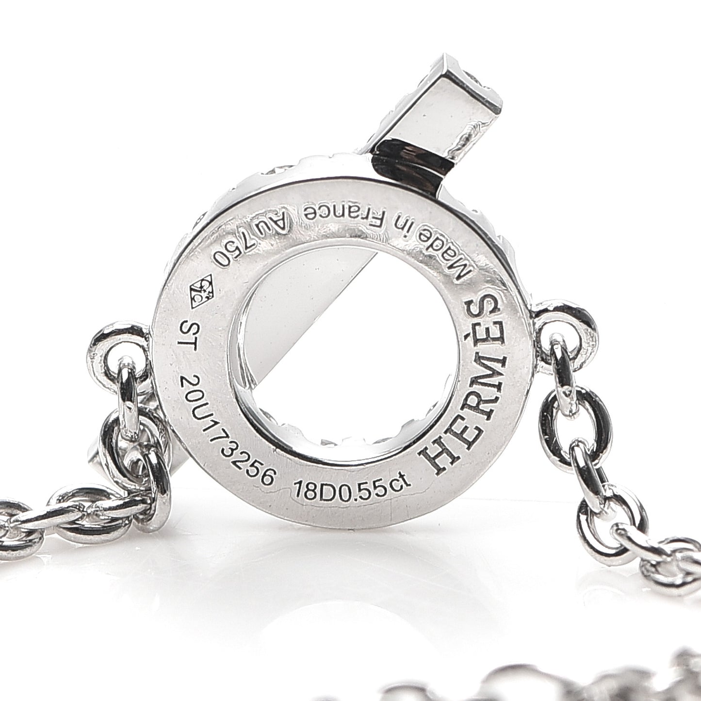 18K White Gold Diamond Finesse Bracelet ST