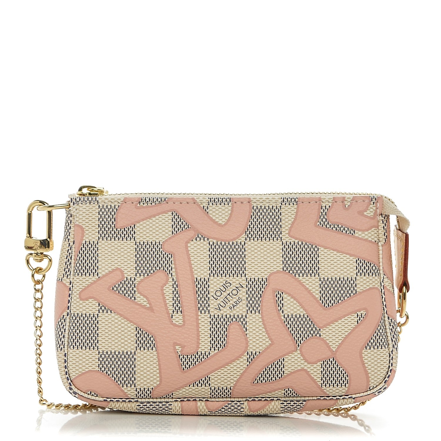 Louis Vuitton Damier Azur Tahitienne Mini Pochette Accessories 1 of 6
