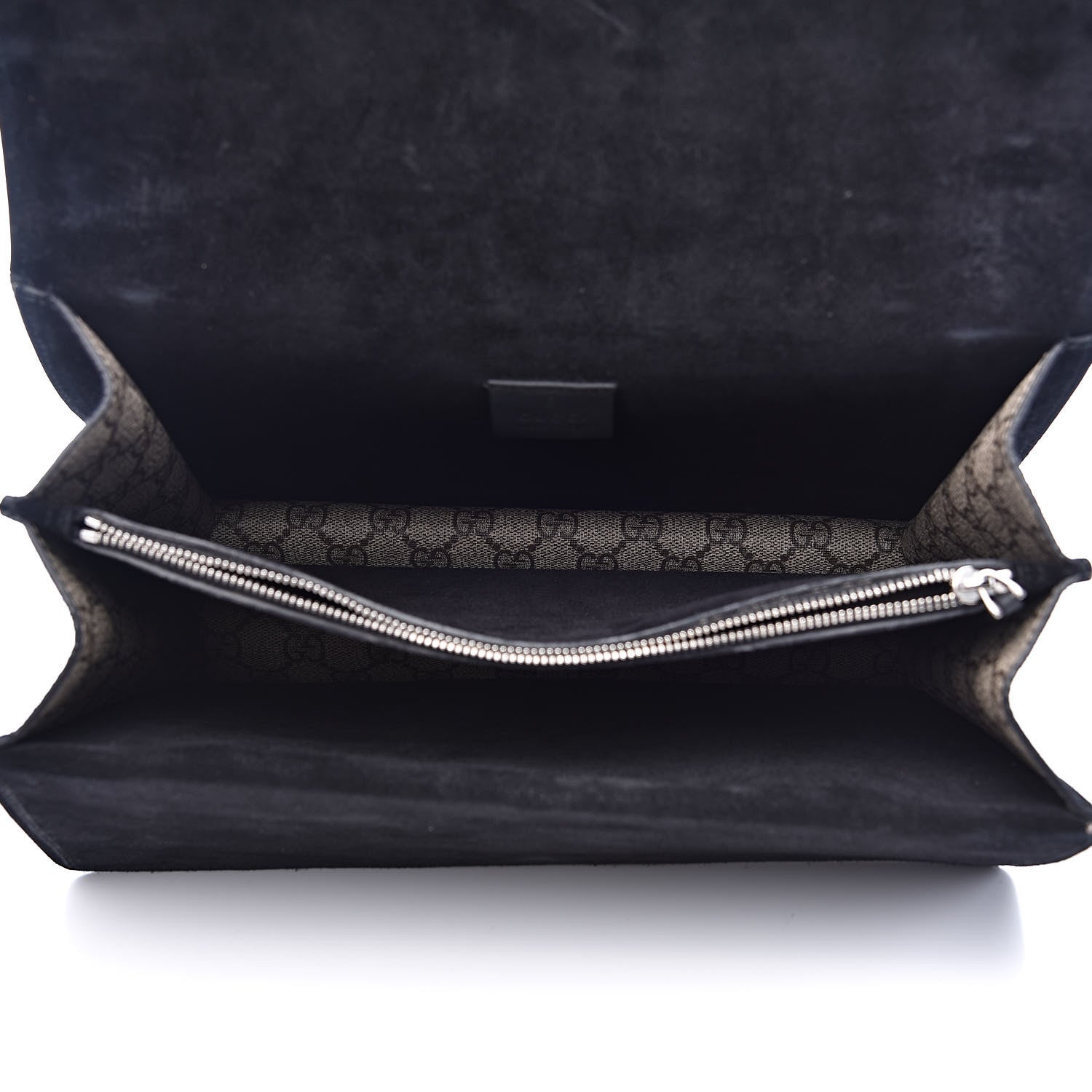 Gucci GG Supreme Monogram Medium Dionysus Shoulder Bag Black 5 of 13