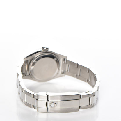 Rolex Stainless Steel 18K White Gold Diamond 26mm Oyster Perpetual Datejust Watch Silver Jubilee 179174 3 of 9