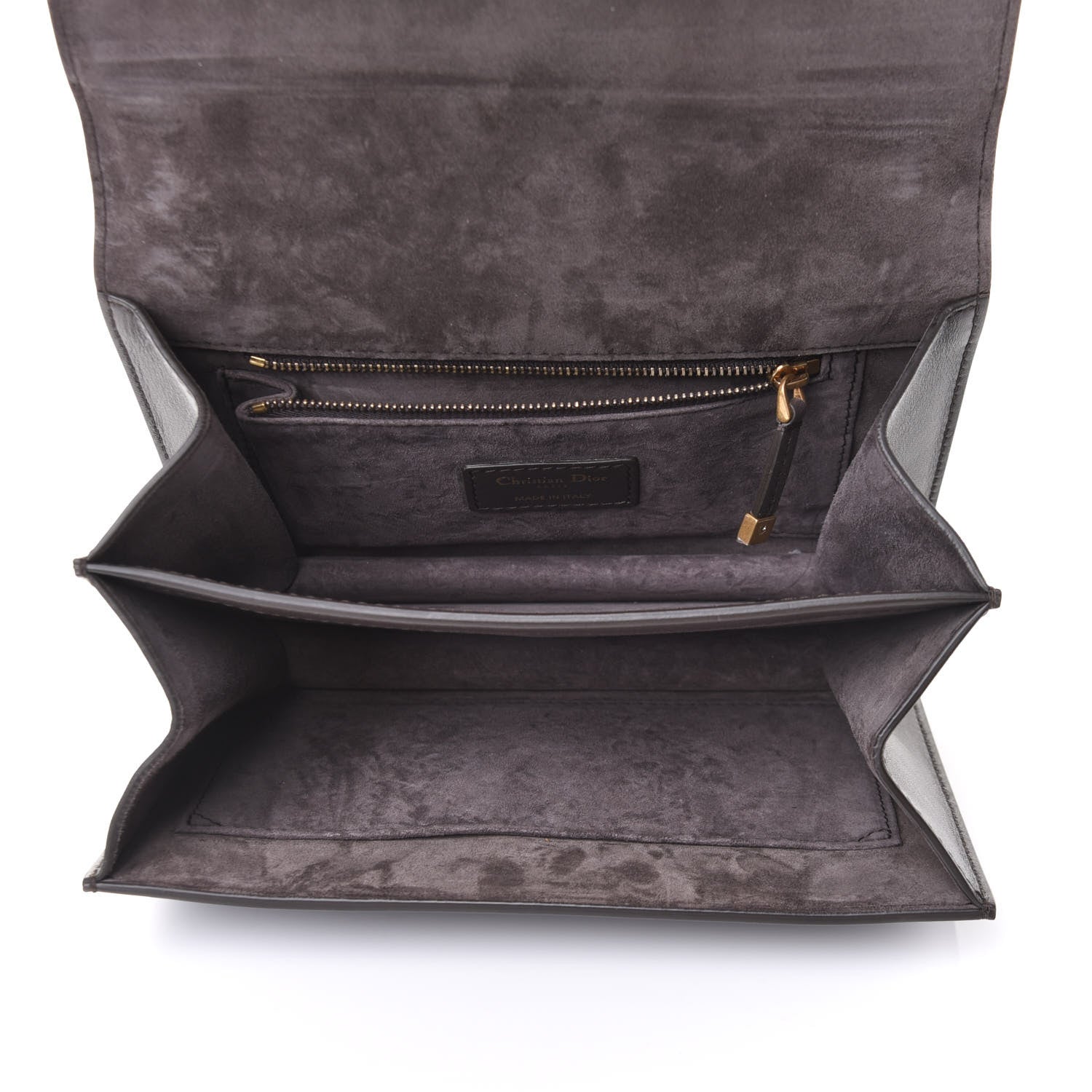 Christian Dior Calfskin Direction Flap Black 4 of 4