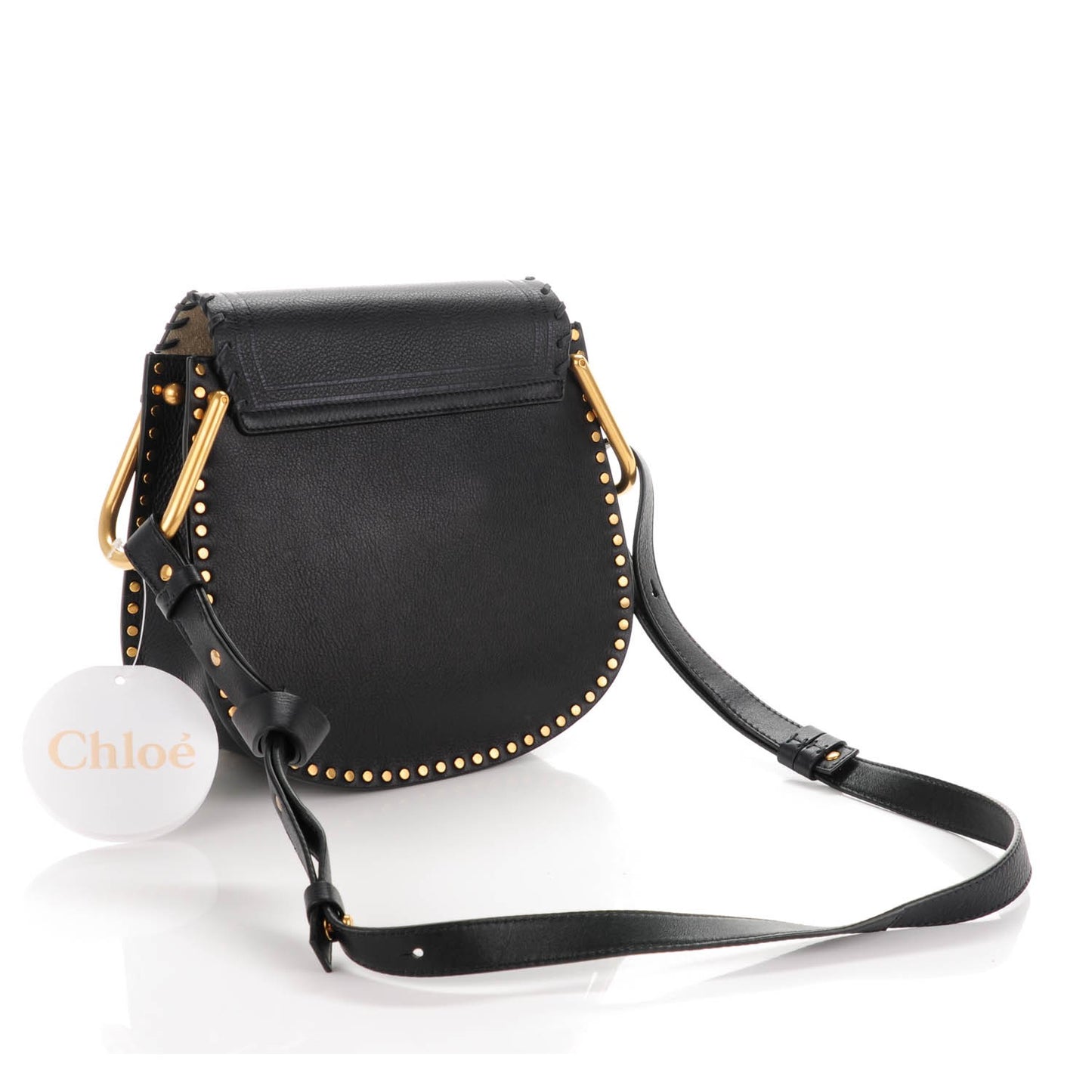 Calfskin Small Hudson Tassel Shoulder Bag Full Blue