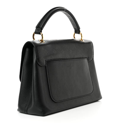 Louis Vuitton Calfskin Monogram Very One Handle Black 3 of 16