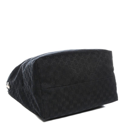 Gucci Monogram Icon Bit Large Hobo Black 4 of 9