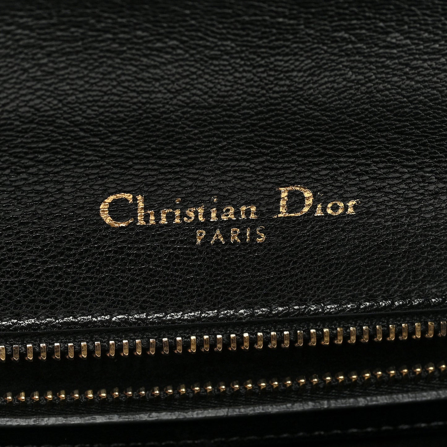 Calfskin Studded Small Diorama Flap Bag Black Multicolor