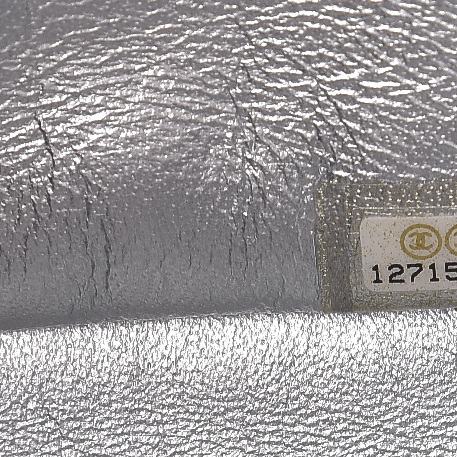 Chanel Metallic Lambskin Quilted 2.55 Reissue 227 Flap Silver 8 of 9