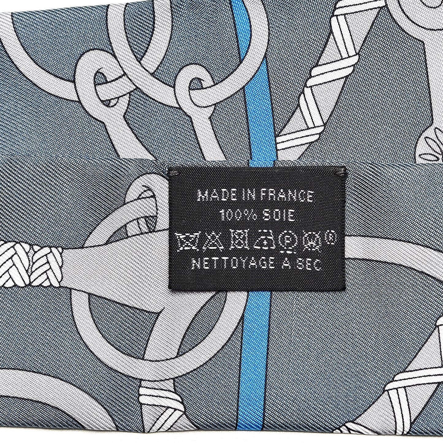 Silk Panoplie Equestre Twilly Gris Bleuete Blanc
