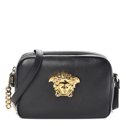 Versace Calfskin Palazzo Camera Bag Black 1 of 9