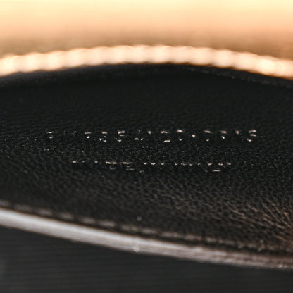 Saint Laurent Metallic Calfskin Crocodile Embossed Small Classic Monogram Kate Tassel Satchel Gold 7 of 12