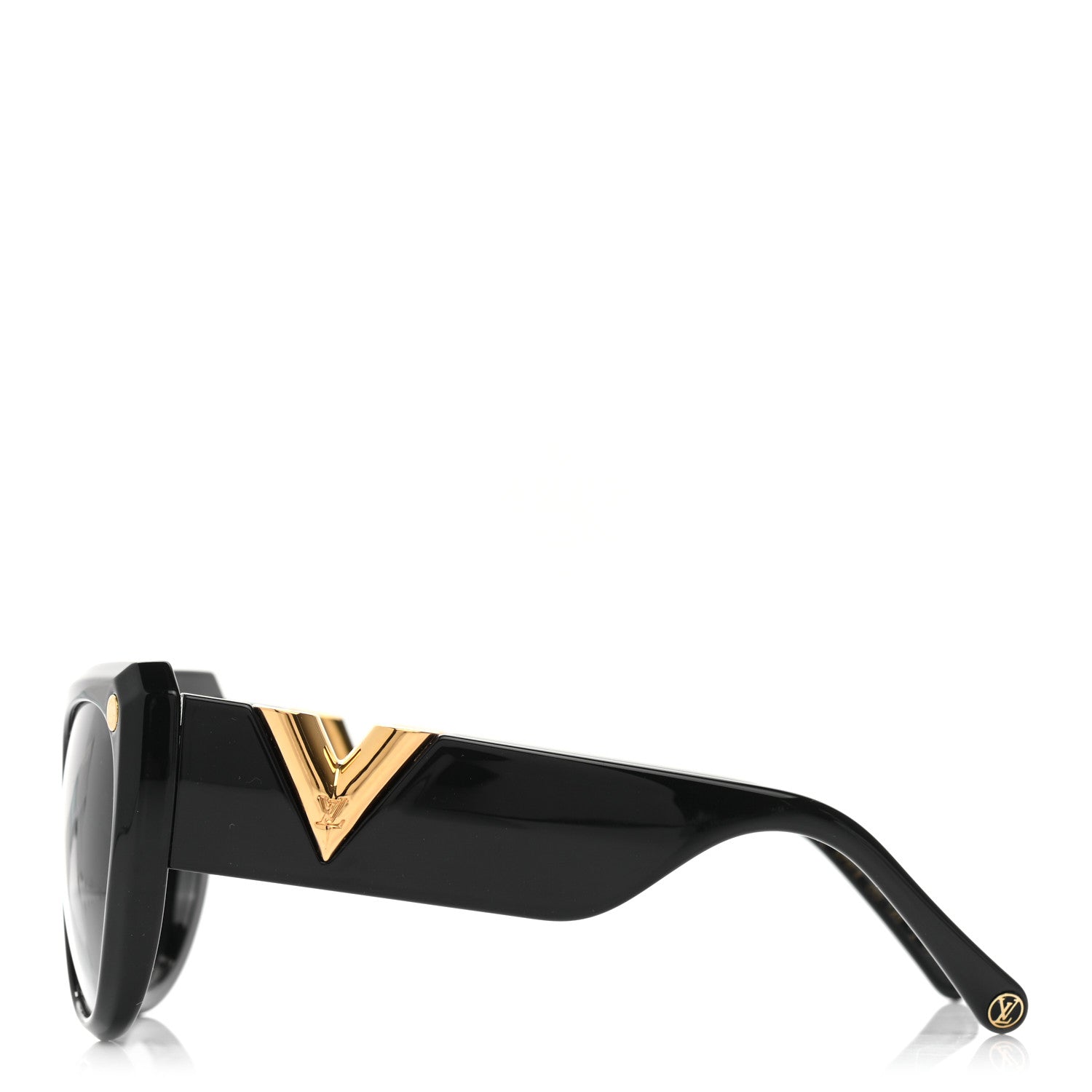 Louis Vuitton Acetate My Fair Lady Sunglasses Z1254E Black 2 of 9