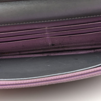 Chanel Iridescent Lambskin Quilted Reissue Wallet On Chain WOC Light Purple 5 of 10