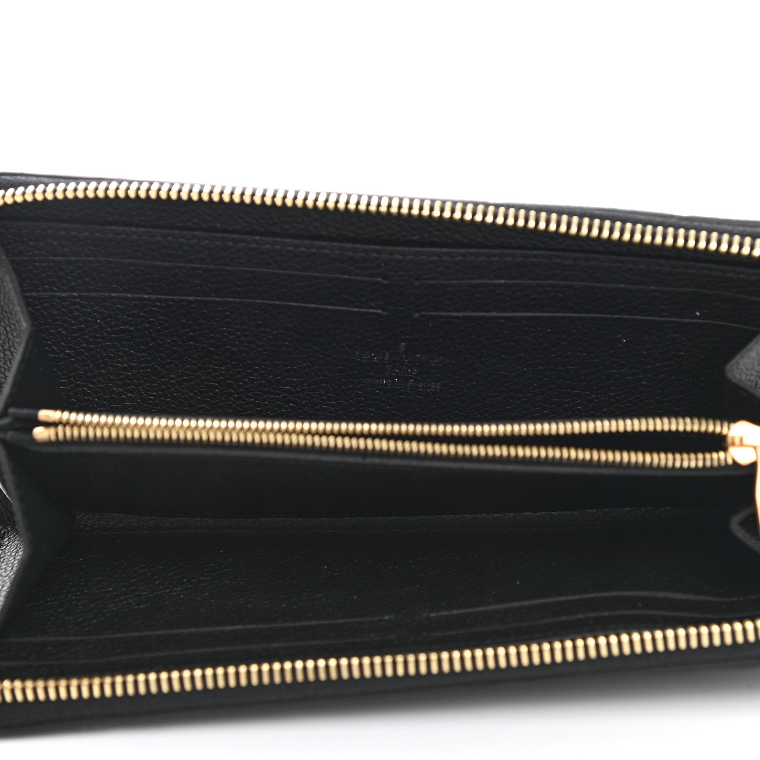 Louis Vuitton Empreinte Clemence Wallet Black 5 of 6