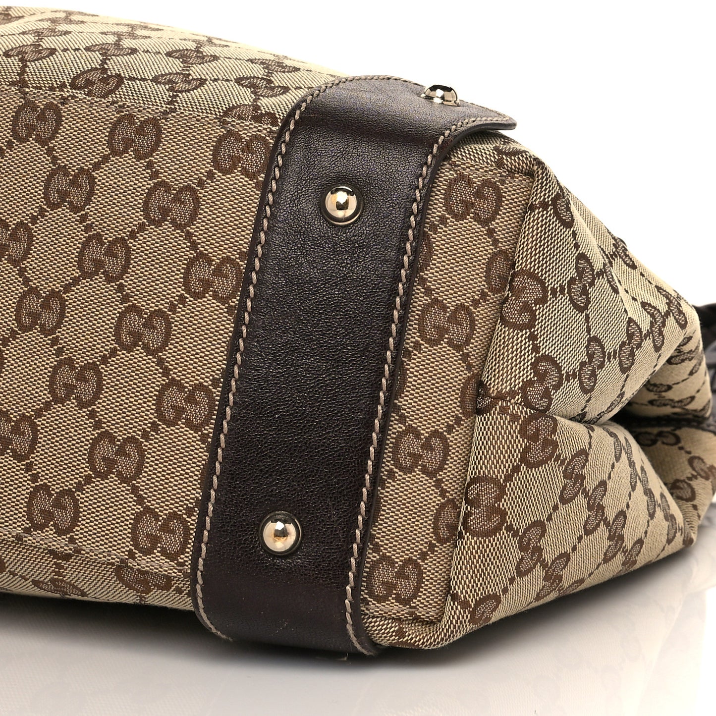 Monogram Medium Pelham Shoulder Bag Dark Brown