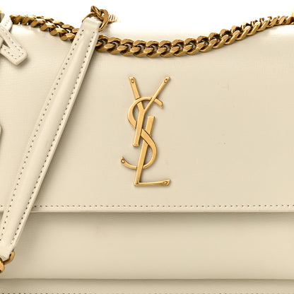 Saint Laurent Calfskin Medium Monogram Sunset Crema Soft 6 of 8