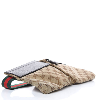 Gucci Monogram Web Belt Bag Dark Brown 4 of 9