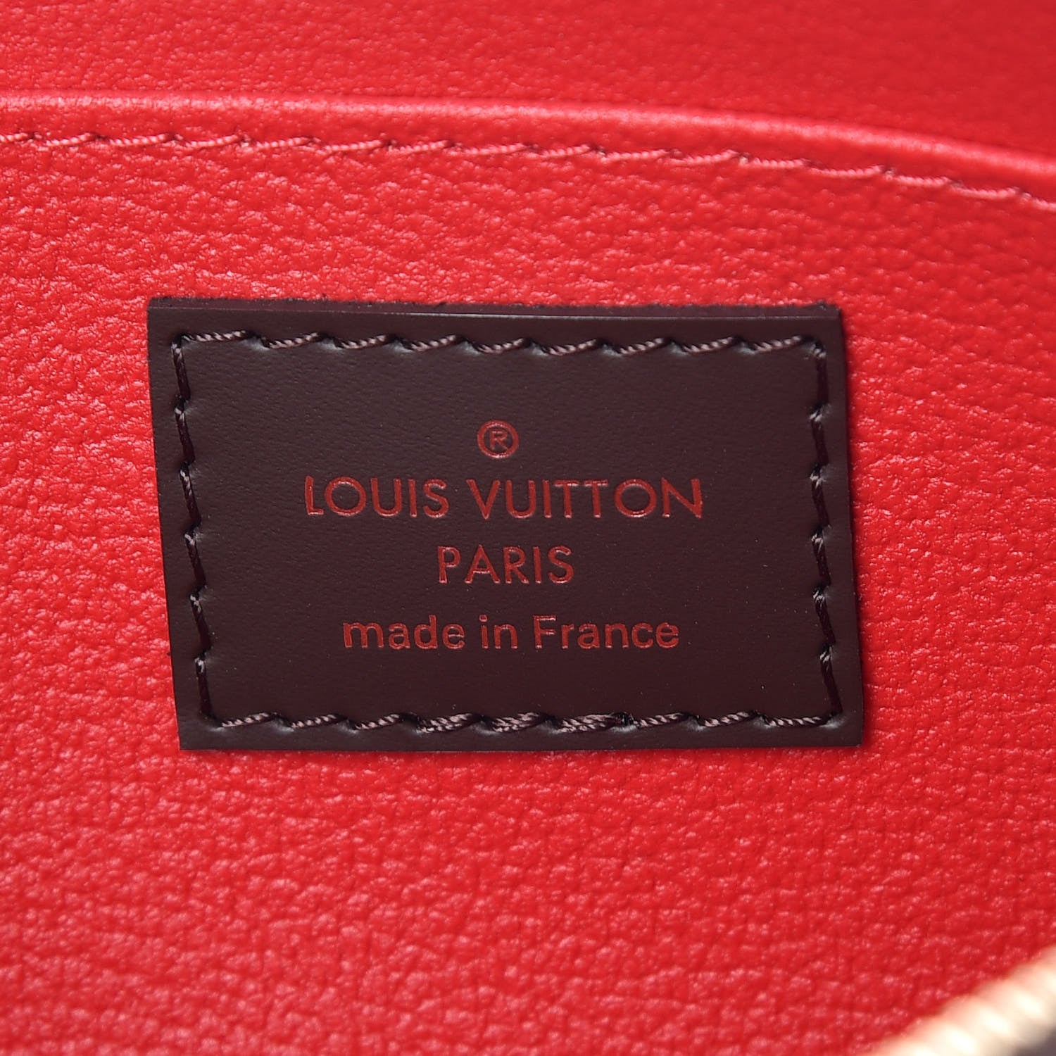 Louis Vuitton Damier Ebene Cosmetic Pouch 6 of 7