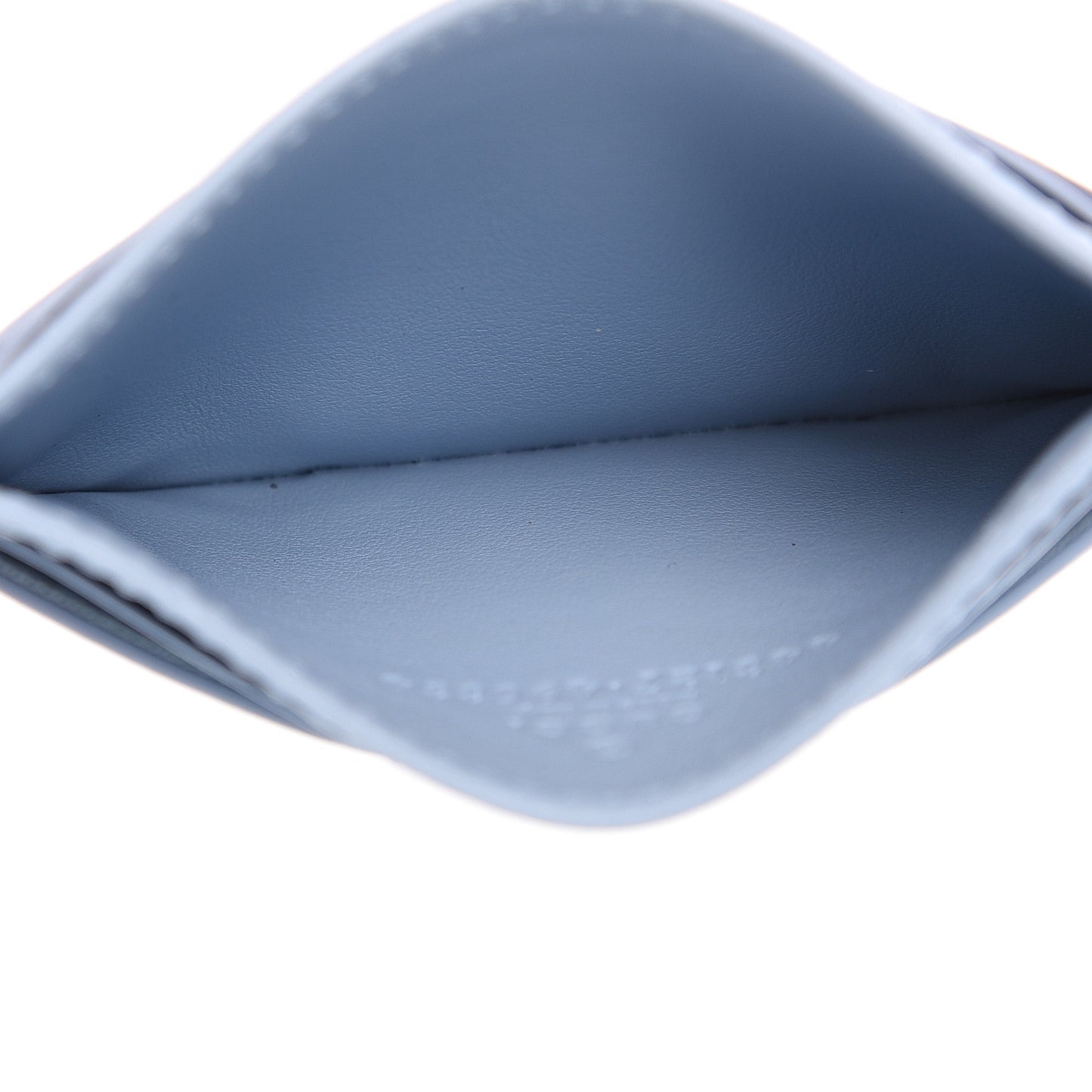 Calfskin Matelasse GG Marmont Card Holder Porcelain Light Blue