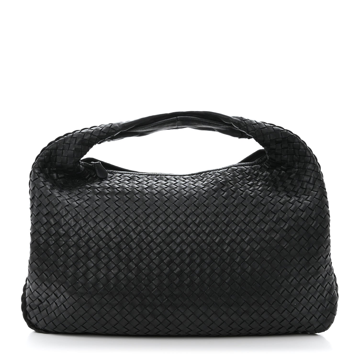 Bottega Veneta Nappa Intrecciato Large Veneta Hobo Black 1 of 10