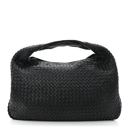 Bottega Veneta Nappa Intrecciato Large Veneta Hobo Black 1 of 10
