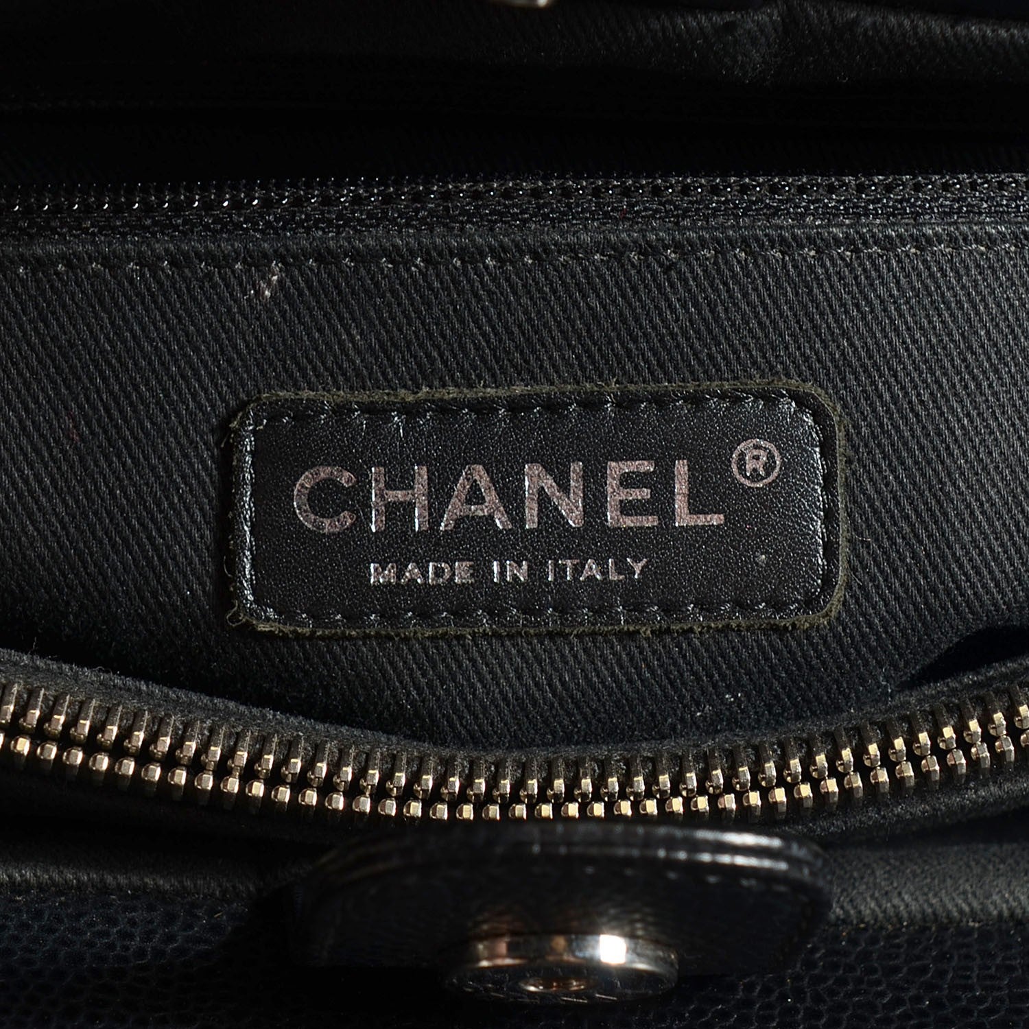 Chanel Caviar Medium Soft CC Top Handle Tote Black 7 of 8