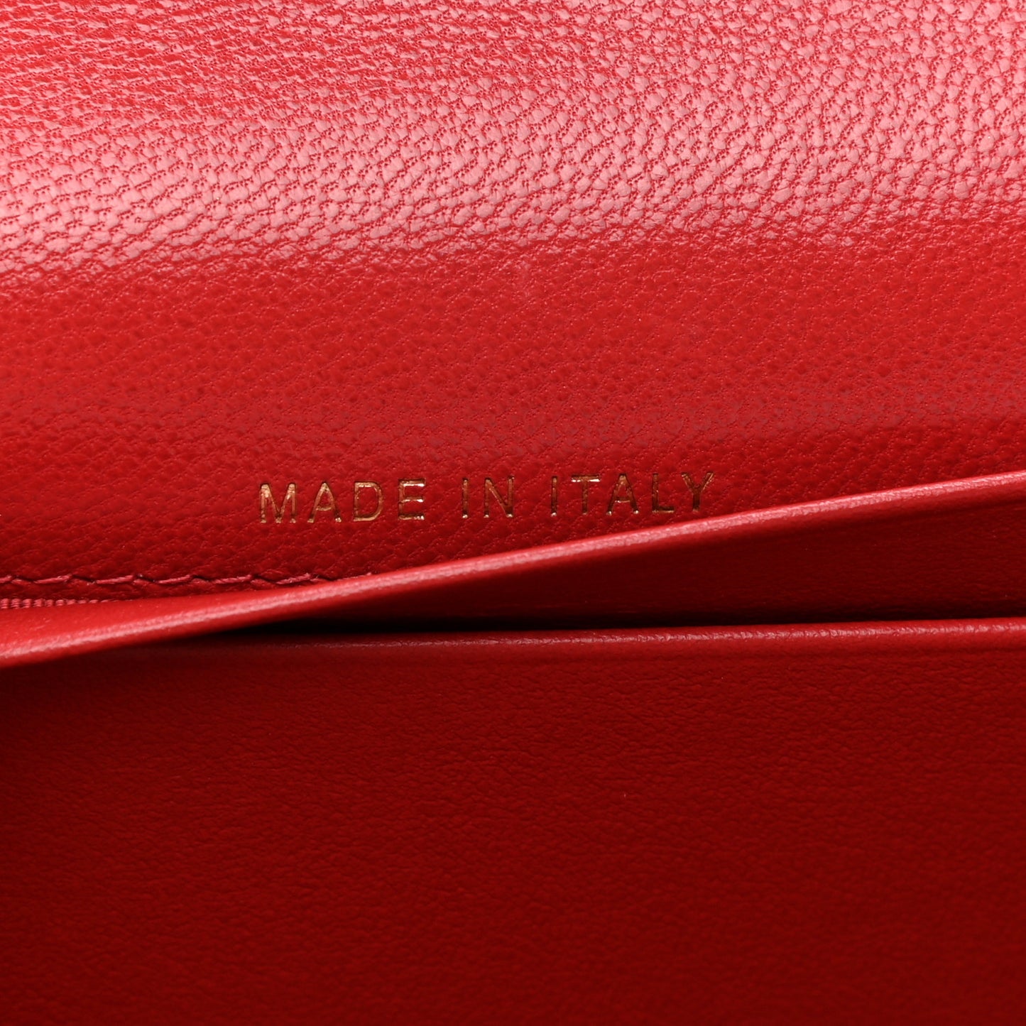 Goatskin Quilted Chanel 19 Flap Wallet Red