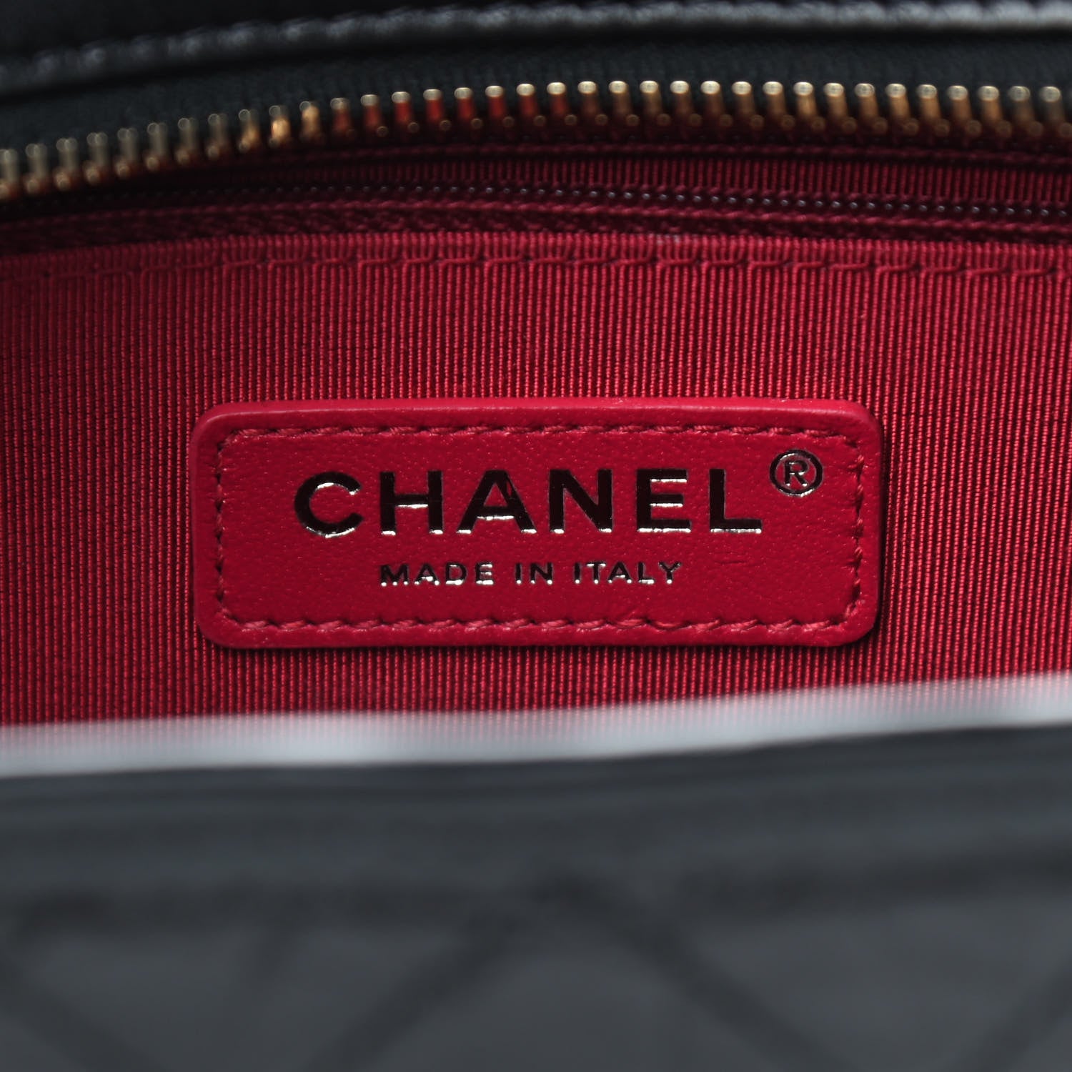 Chanel Aged Smooth Calfskin Quilted Medium Gabrielle Logo Hobo Black 6 of 9
