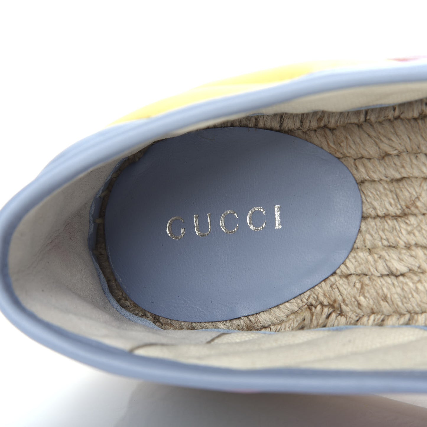 Nappa Matelasse Diagonal GG Marmont Espadrilles 37 Multicolor Pastel