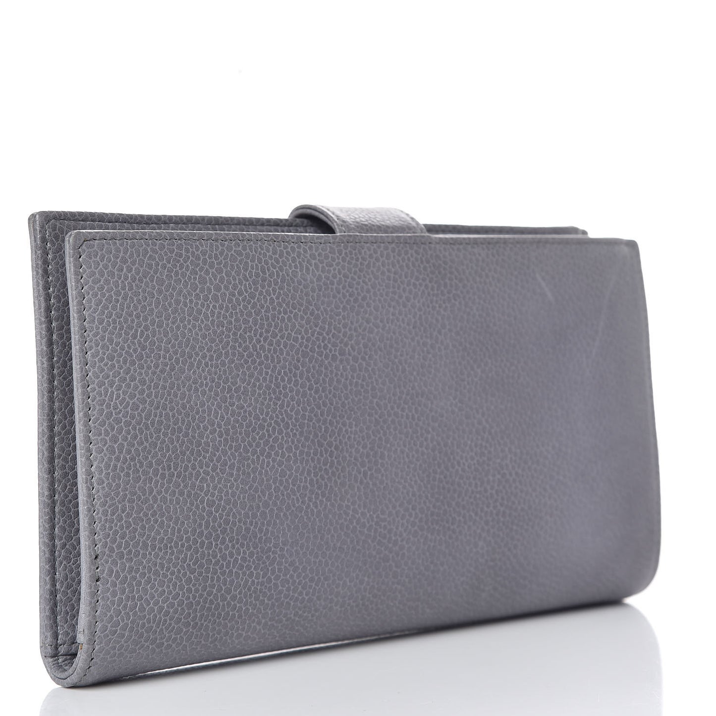 Caviar Timeless CC French Wallet Grey