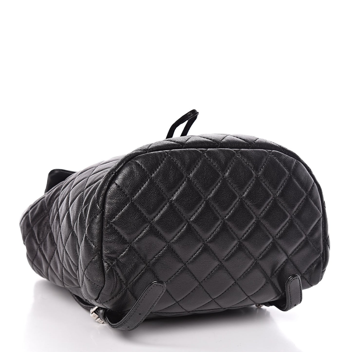 Lambskin Quilted Small Urban Spirit Backpack Black