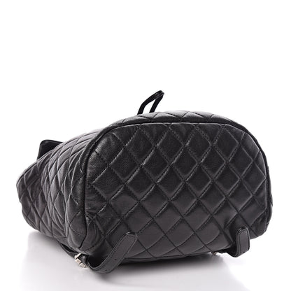 Chanel Lambskin Quilted Small Urban Spirit Backpack Black 4 of 10