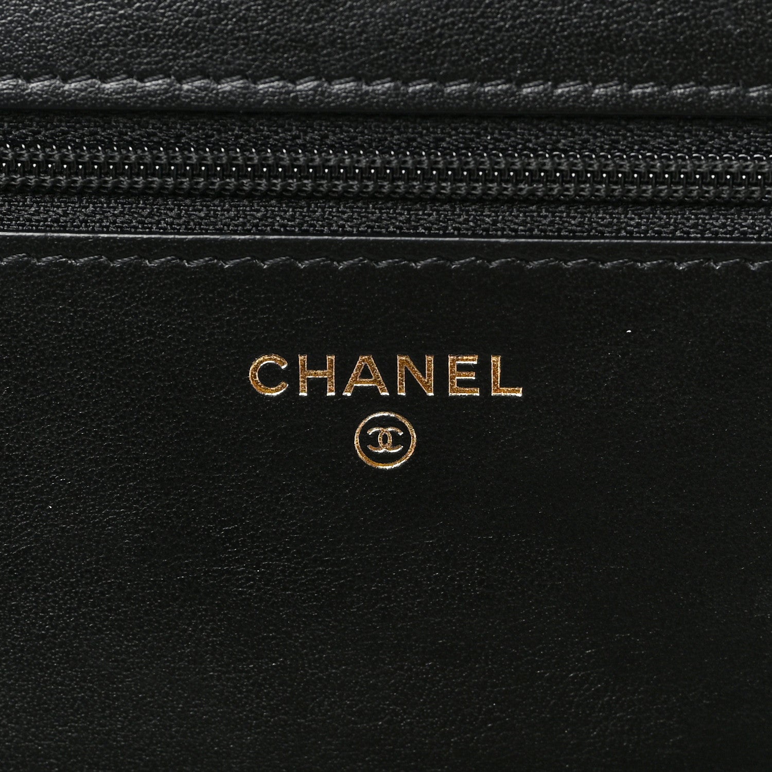 Chanel Caviar Quilted Boy Wallet On Chain WOC Black 6 of 9