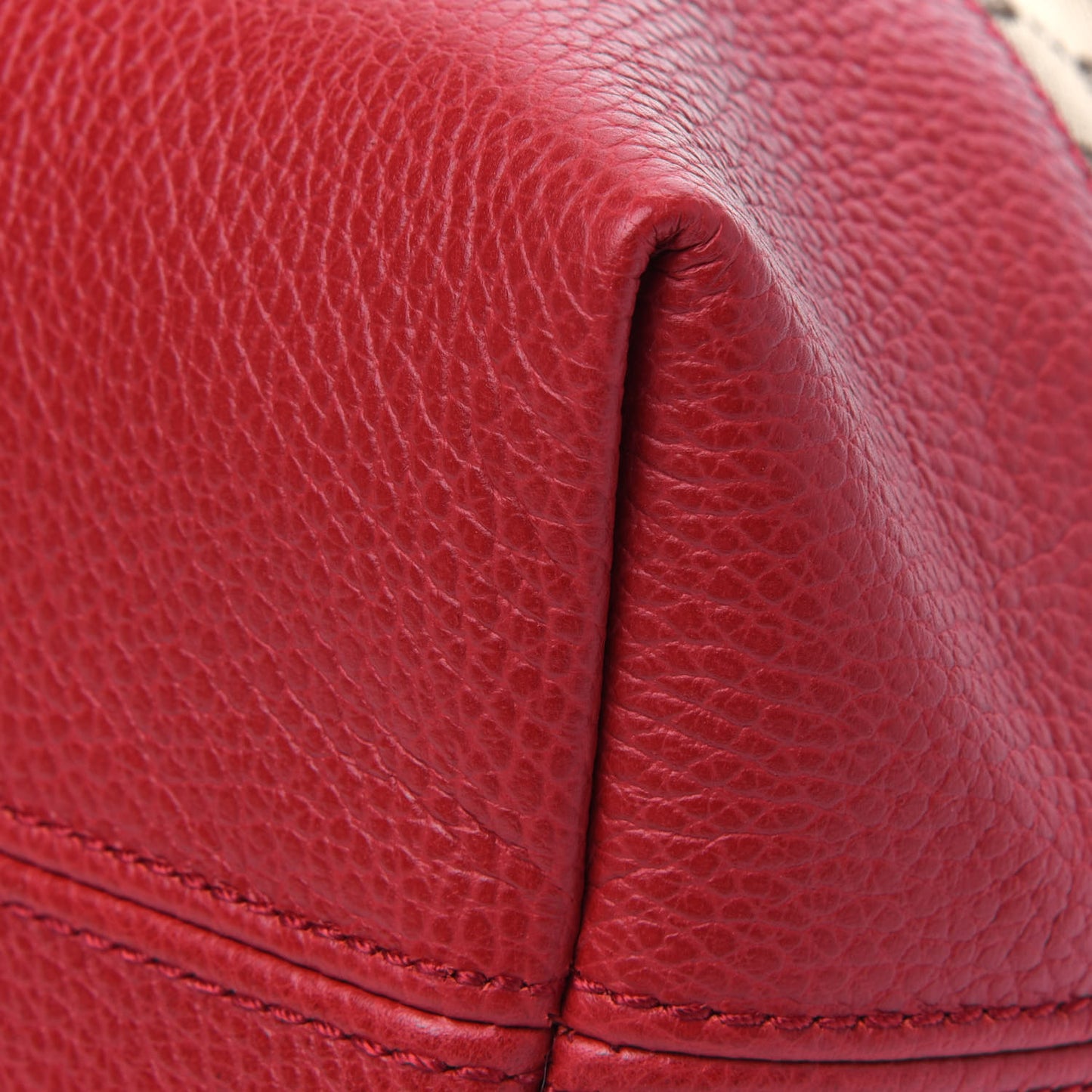 Monogram Medium Bree Shoulder Bag Red