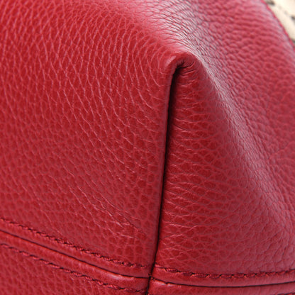 Gucci Monogram Medium Bree Shoulder Bag Red 16 of 20