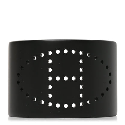 Hermes Aluminium Evelyne Sunset Cuff Bracelet T2 Black 1 of 4