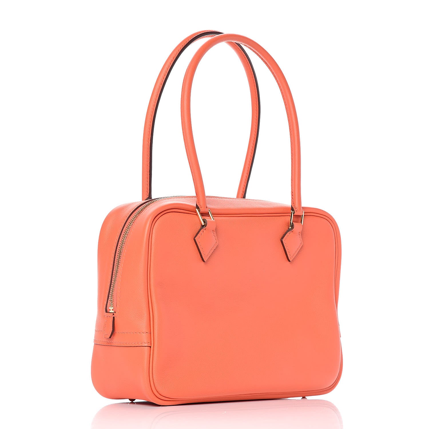 Hermes Swift Plume 21 Orange Poppy 3 of 10