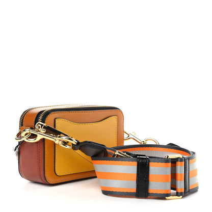 Marc Jacobs Saffiano Small Snapshot Camera Bag Yellow Multi 3 of 11