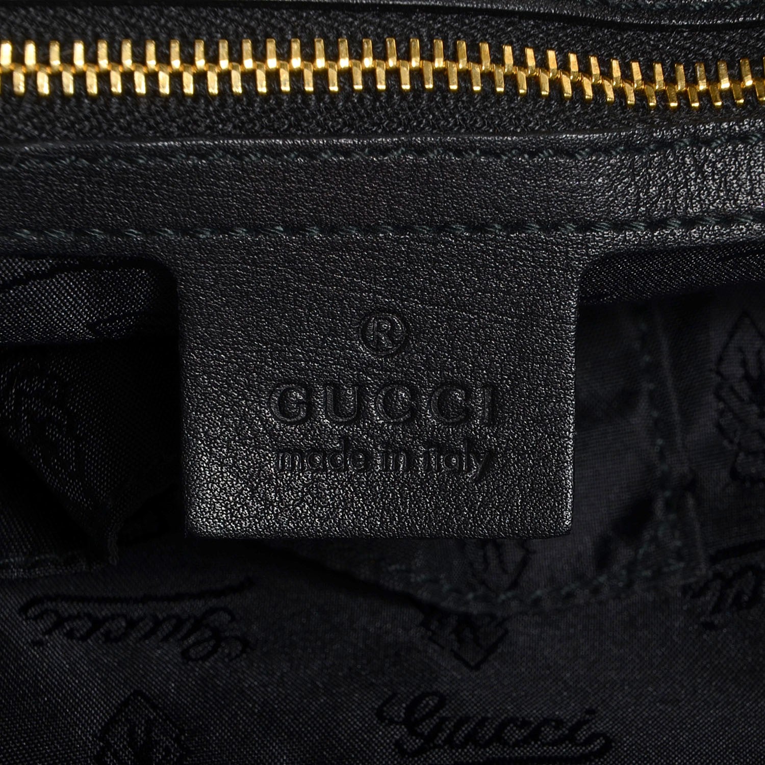 Gucci Leather Large Darwin Convertible Backpack Black 6 of 9