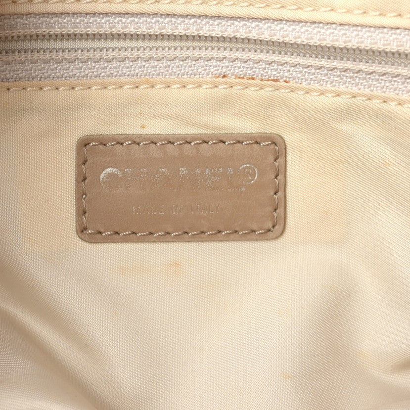 Nylon Travel Bowler Beige