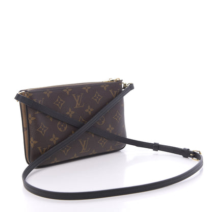 Louis Vuitton Reverse Monogram Giant Double Zip Pochette 2 of 11