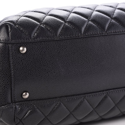 Chanel Caviar Quilted City Shopping Tote Black 10 of 10