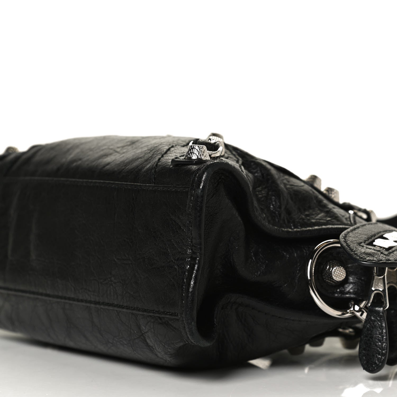Balenciaga Agneau Giant 12 Silver Hardware Mini City Black 10 of 12