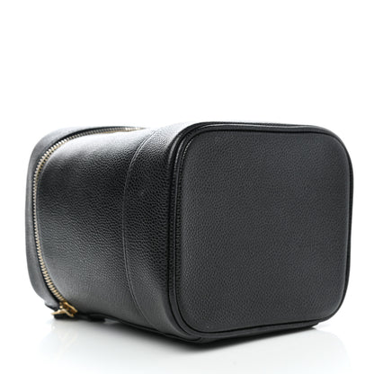 Chanel Caviar Vanity Cosmetic Case Black 4 of 7