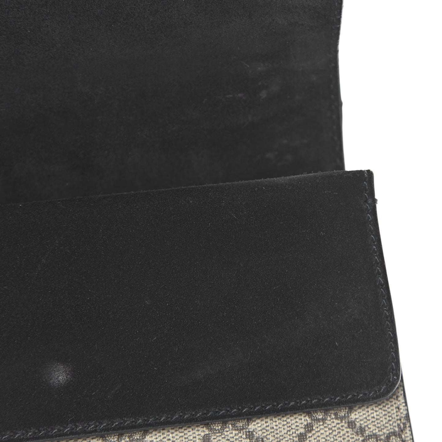 GG Supreme Monogram Mini Dionysus Shoulder Bag Black