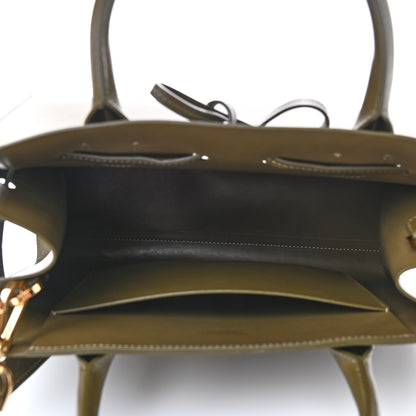 Mansur Gavriel Calfskin Sun Bag Olive 5 of 8