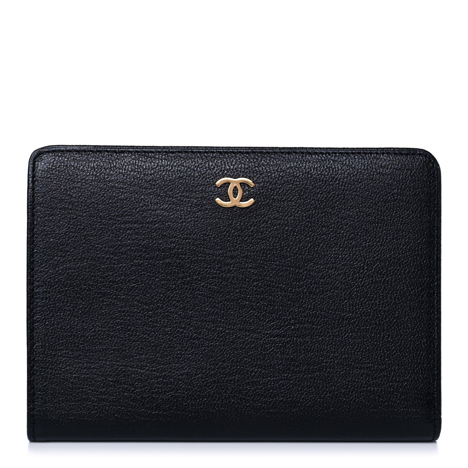 Chanel Goatskin CC Bi-Fold Wallet Black 1 of 11