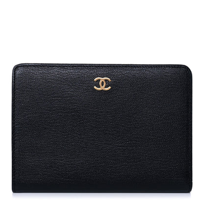 Chanel Goatskin CC Bi-Fold Wallet Black 1 of 11