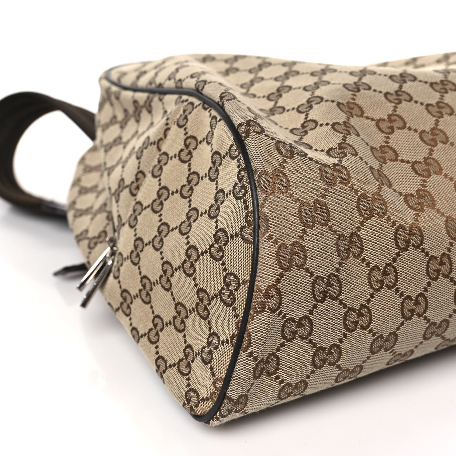 Gucci Monogram Travel Backpack Dark Brown 8 of 10